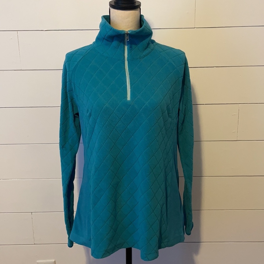 Columbia quarter zip pullover fleece shirt